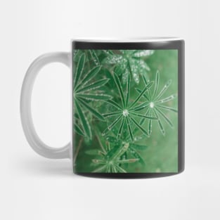 Dew Or Rain On Leaves Mug